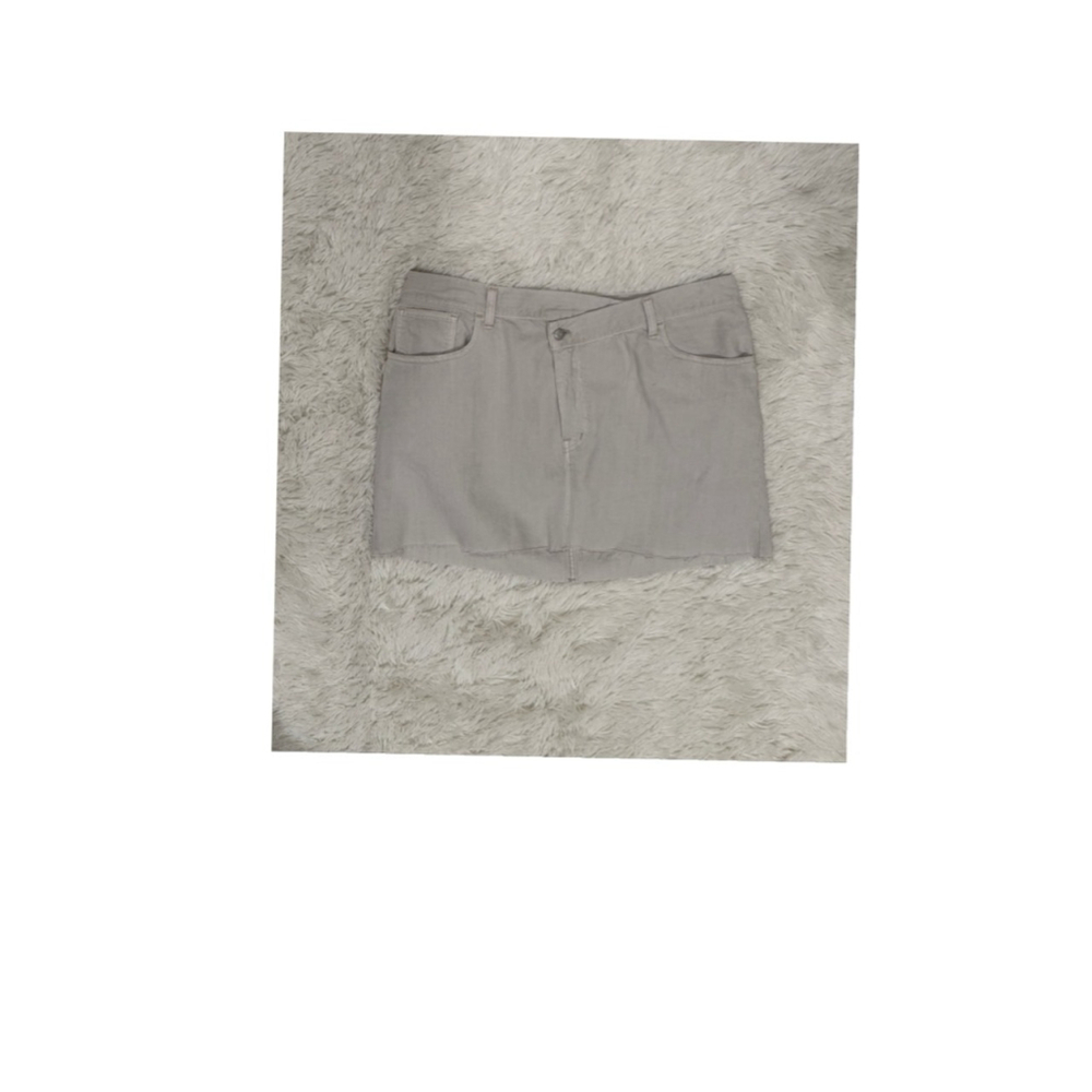 Women's Madewell Light Gray Mini Skirt Size 32